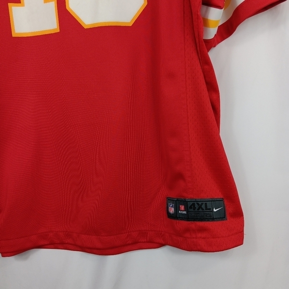NFL Men's Tyreek Hill Kansas City Chiefs Game Jersey Red 4XL - Picture 3 of 13